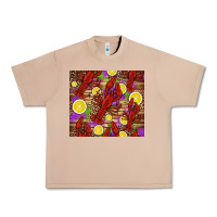 Burro mardi gras crawfish and lemons Urban Heavy Tee - Jasminsmagicworld