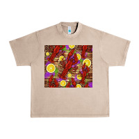 French Oak mardi gras crawfish and lemons Urban Heavy Tee - Jasminsmagicworld