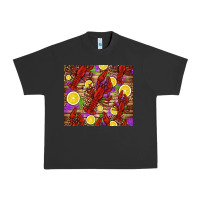 Pigment Black mardi gras crawfish and lemons Urban Heavy Tee - Jasminsmagicworld