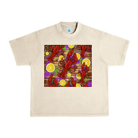 Sandshell mardi gras crawfish and lemons Urban Heavy Tee - Jasminsmagicworld