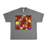 Tornado mardi gras crawfish and lemons Urban Heavy Tee - Jasminsmagicworld