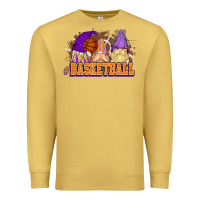 Antique Gold Basketball gnomes Premium Sweatshirt - NancyCooperArtShop