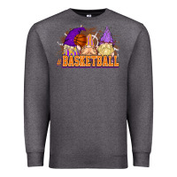 Charcoal Heather Basketball gnomes Premium Sweatshirt - NancyCooperArtShop