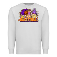 Dove Grey Basketball gnomes Premium Sweatshirt - NancyCooperArtShop