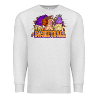 Oatmeal Heather Basketball gnomes Premium Sweatshirt - NancyCooperArtShop