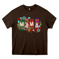 Chocolate Brown mama chingona Heavy Core Tee - CTS Tumbler Store