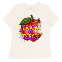 Bone Trick or Teach Ladies Tee - texasbilliewilder