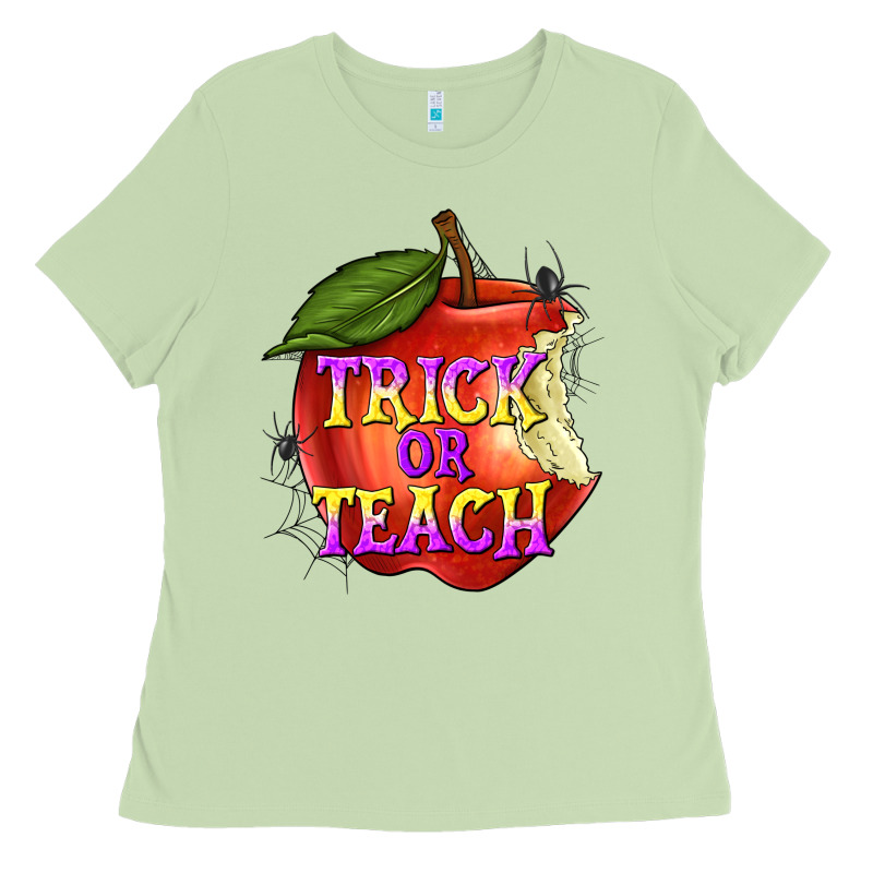 Trick Or Teach Ladies Tee by texasbilliewilder | Teevron