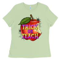 Matcha Trick or Teach Ladies Tee - texasbilliewilder