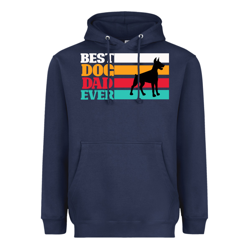Best Dog Dad Ever Heavyweight Hoodie by Bettercallsaul | Teevron