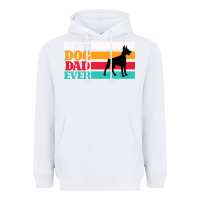 White Best Dog Dad Ever Heavyweight Hoodie - Bettercallsaul