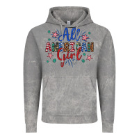 Cloud Rock all american girl Vintage Hoodie - Artiststas
