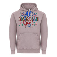 Vintage Zinc all american girl Vintage Hoodie - Artiststas
