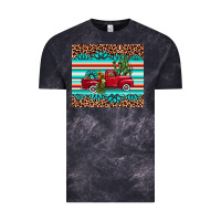 Cloud Black truck gemstone leopard Vintage Tee - AdoDesignShop