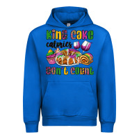 Cobalt king cake calories don't count mardi gras Urban Hoodie - OliviaCreatesArt