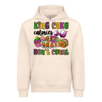 Sandshell king cake calories don't count mardi gras Urban Hoodie - OliviaCreatesArt