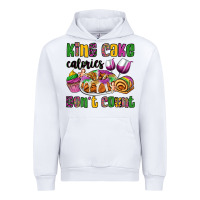 White king cake calories don't count mardi gras Urban Hoodie - OliviaCreatesArt