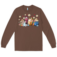 Chestnut easter coffee cups Long Sleeve Tee - MaliasSmallBusiness