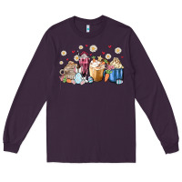 Plum easter coffee cups Long Sleeve Tee - MaliasSmallBusiness