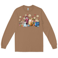 Toasted Coconut easter coffee cups Long Sleeve Tee - MaliasSmallBusiness