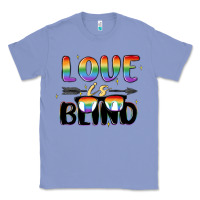 Colony Blue love is blind Classic Tee - MaliasSmallBusiness