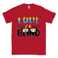 Red love is blind Classic Tee - MaliasSmallBusiness