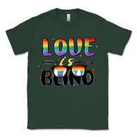 Sports Green love is blind Classic Tee - MaliasSmallBusiness