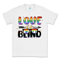 White love is blind Classic Tee - MaliasSmallBusiness