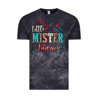 Cloud Black little mister america Vintage Tee - NancyCooperArtShop