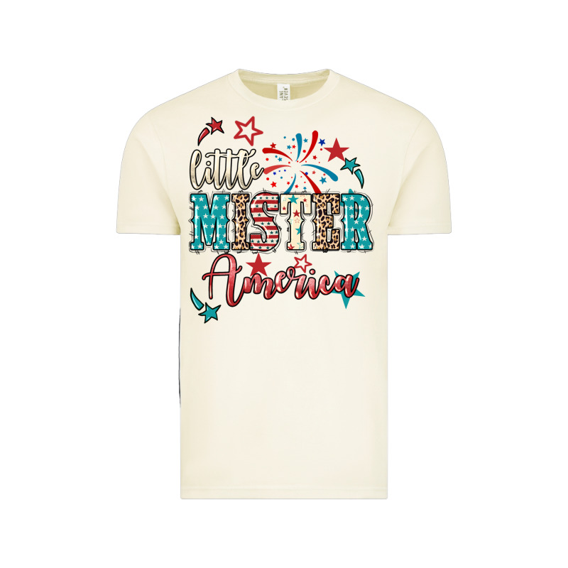 Little Mister America Vintage Tee by NancyCooperArtShop | Teevron