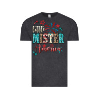 Vintage Black little mister america Vintage Tee - NancyCooperArtShop