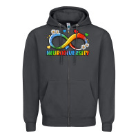 Smoke neurodiversity Zipper Hoodie - LillyAllenDesigns