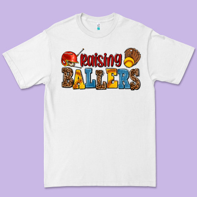Raising Ballers Premium Tee Designed By Adodesignshop