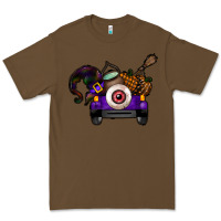 Cacao Halloween Truck Premium Tee - CowhideDigitalArt