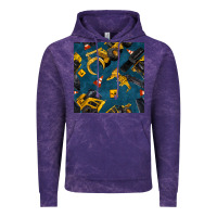 Cloud Purple construction vehicles seamless pattern Vintage Hoodie - BundleAndBundleShop