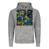 Cloud Rock construction vehicles seamless pattern Vintage Hoodie - BundleAndBundleShop