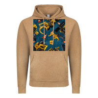 Vintage Camel construction vehicles seamless pattern Vintage Hoodie - BundleAndBundleShop
