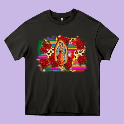 Our Lady Of Guadalupe Heavy Core Tee Designed By Cts Tumbler Store