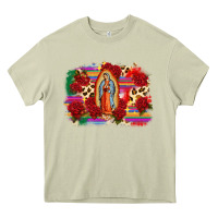 Mossy Our Lady of Guadalupe Heavy Core Tee - CTS Tumbler Store