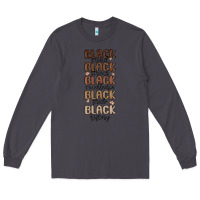 Smoke black history melanin malia Long Sleeve Tee - MaliasSmallBusiness