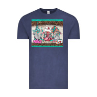 Vintage Denim nurse gnomies tumbler Vintage Tee - BarkalooDesign