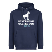 Navy Australian Cattle Dog Heavyweight Hoodie - Bettercallsaul