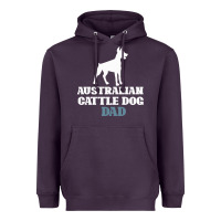 Plum Australian Cattle Dog Heavyweight Hoodie - Bettercallsaul