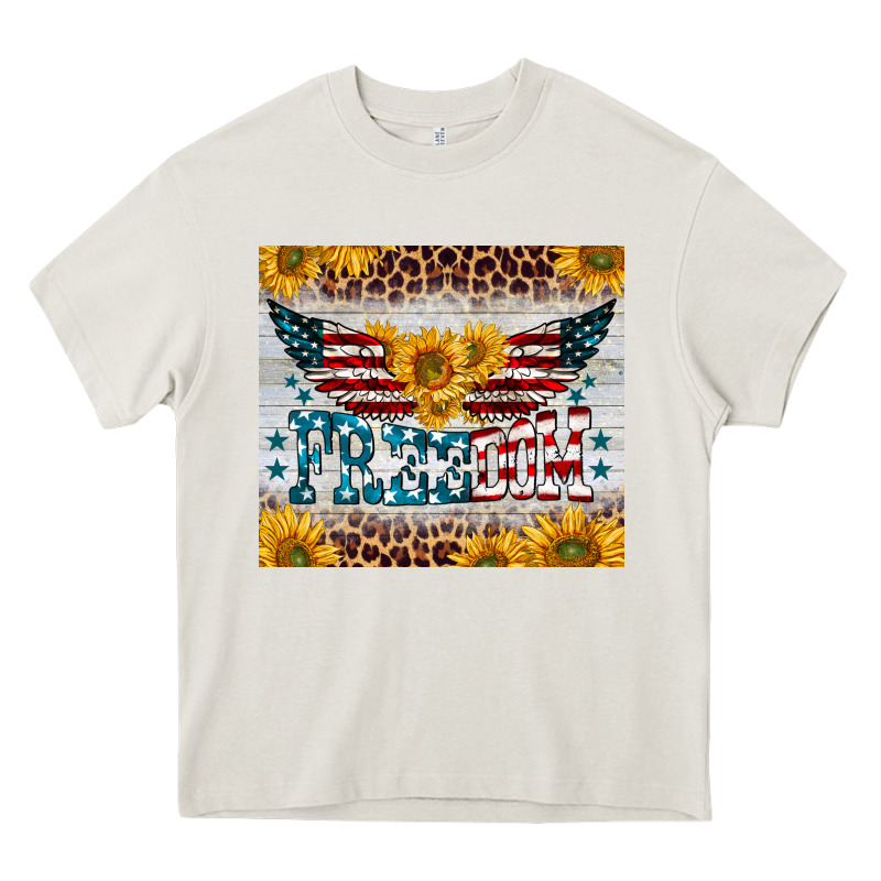 Freedom 4th Of July Heavy Core Tee by BarkalooDesign | Teevron