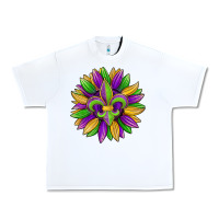 White mardi gras carnival sunflower Urban Heavy Tee - Jasminsmagicworld