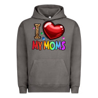 Pigment Tornado i love my moms Urban Hoodie - OliviaCreatesArt