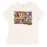 Bone Trick or Treat Ladies Tee - texasbilliewilder