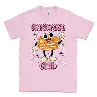 Bubblegum Pink breakfast club Classic Tee - MaliasSmallBusiness