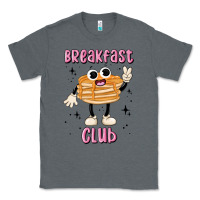 Charcoal Heather breakfast club Classic Tee - MaliasSmallBusiness