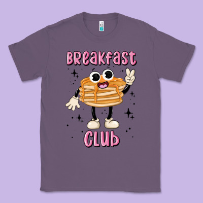 Breakfast Club Classic Tee Designed By Maliassmallbusiness